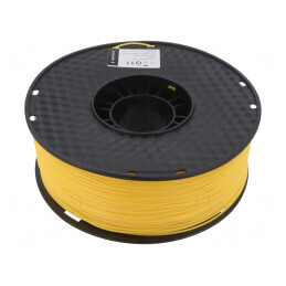 Filament TPE 1.75mm Galben Elastic 1kg | Electronic-mag.ro | Componente Electronice