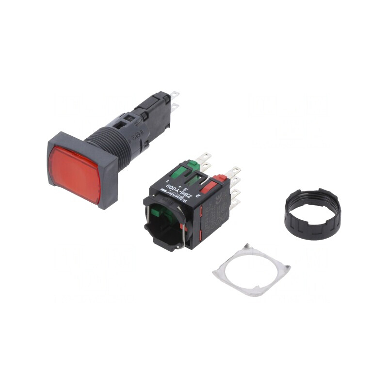 Comutator Apăsare 16mm 2NC NO XB6DF4B5B | Electronic-mag.ro | Componente Electronice