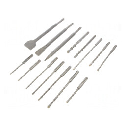 Set Burghie Beton și Daltă - 3 Piese | Electronic-mag.ro | Componente Electronice