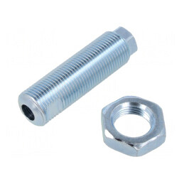 Foot Base 100mm M24x2 Steel Plunger 70mm | Electronic-mag.ro | Componente Electronice