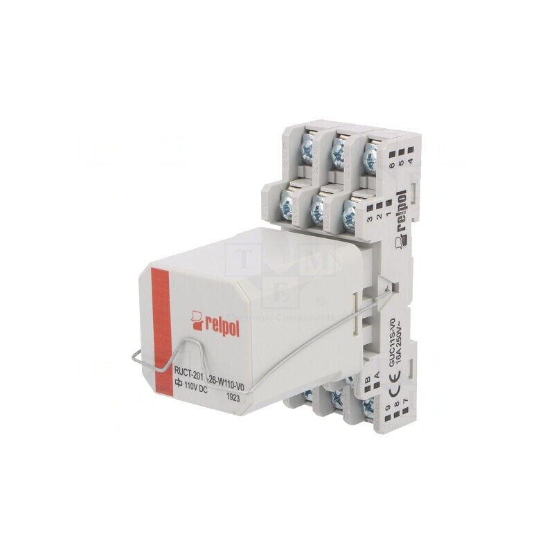 Releu intermediar 3PDT 110VDC 16A 250VAC | Electronic-mag.ro | Componente Electronice Releu intermediar 3PDT 110VDC 16A 250VAC | Electronic-mag.ro | Componente Electronice