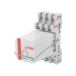 Releu intermediar 3PST-NO 24VDC 16A 250VAC | Electronic-mag.ro | Componente Electronice