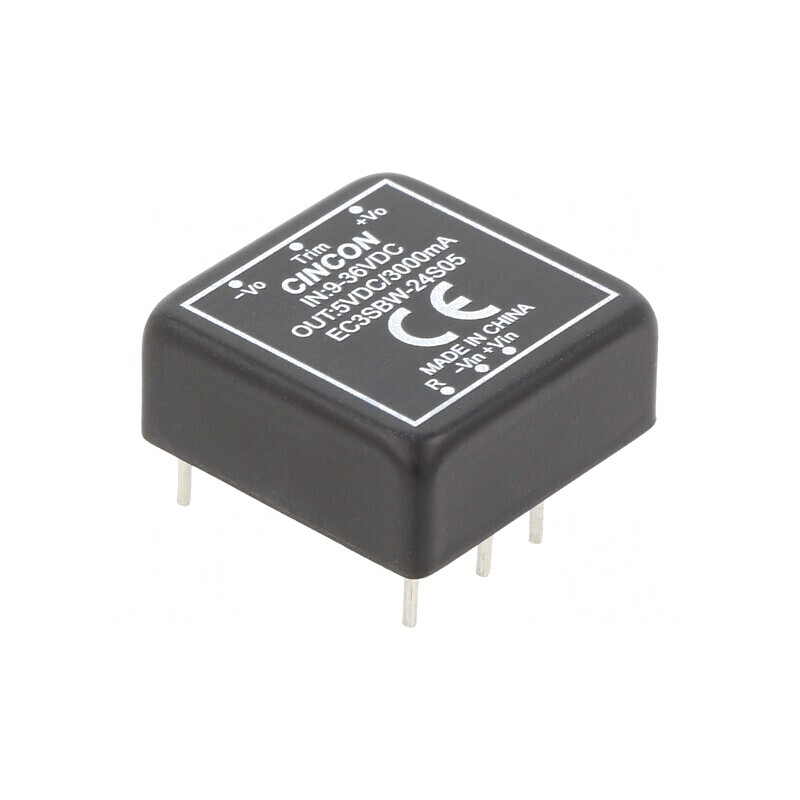 Convertor DC/DC 15W 9-36V la 5V 3A | Electronic-mag.ro | Componente Electronice Convertor DC/DC 15W 9-36V la 5V 3A | Electronic-mag.ro | Componente Electronice