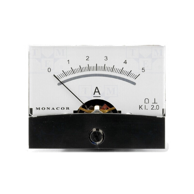 Ampermetru Panou DC 0-5A Clasa 2 | Electronic-mag.ro | Componente Electronice Ampermetru Panou DC 0-5A Clasa 2 | Electronic-mag.ro | Componente Electronice
