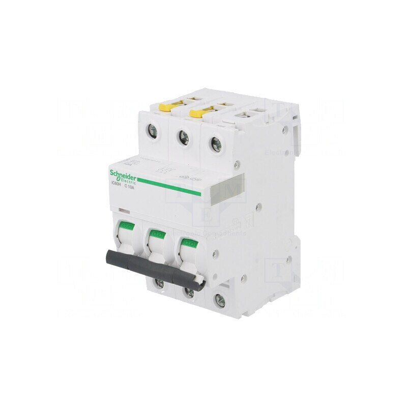Întrerupător de Supracurent 10A 3 Poli 400VAC | Electronic-mag.ro | Componente Electronice