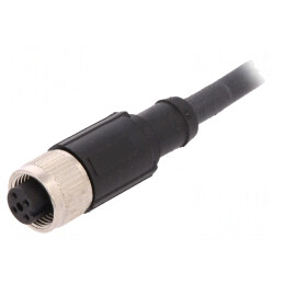 Cablu de Conectare M12 4 PIN 10m 250VAC 4A PUR | Electronic-mag.ro | Componente Electronice