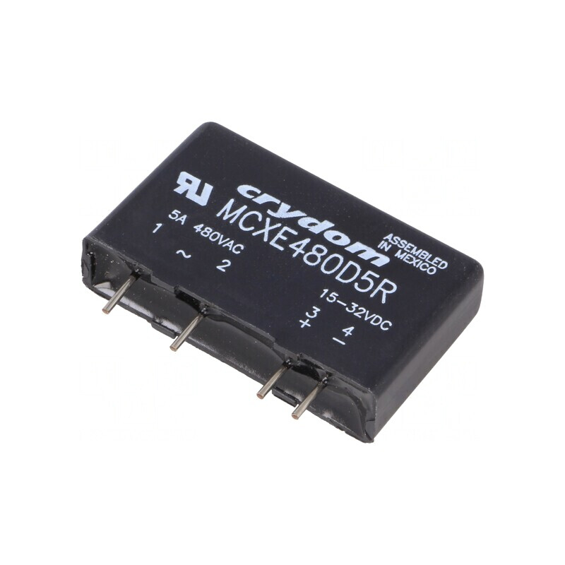 Releu Semiconductor 1-Fazat 15-32VAC 5A 48-660VAC MCXE480D5R | Electronic-mag.ro | Componente Electronice Releu Semiconductor 1-Fazat 15-32VAC 5A 48-660VAC MCXE480D5R | Electronic-mag.ro | Componente Electronice