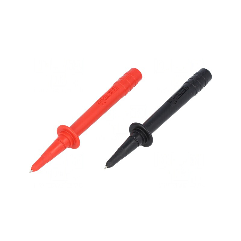 Terminal de măsurare 10A 1kV negru şi roşu FLUKE TP74 | Electronic-mag.ro | Componente Electronice