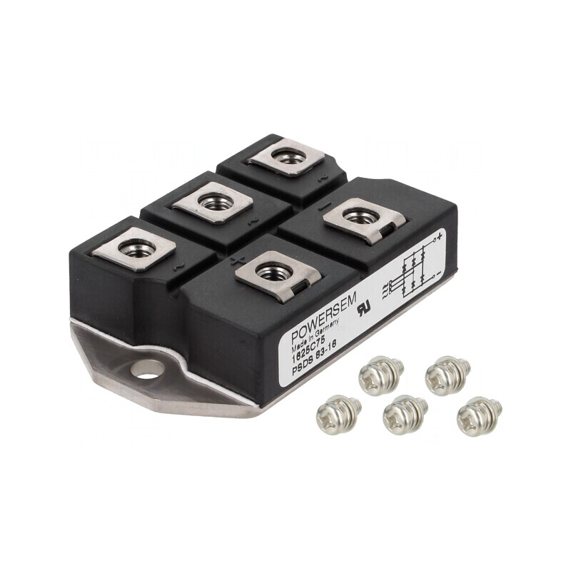 Punte redresoare trifazată 1,6kV 100A | Electronic-mag.ro | Componente Electronice