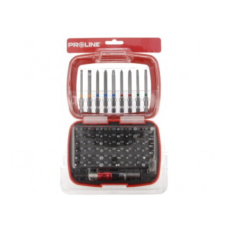 Kit Capete Șurubelniță 1/4 71 Bucăți | Electronic-mag.ro | Componente Electronice