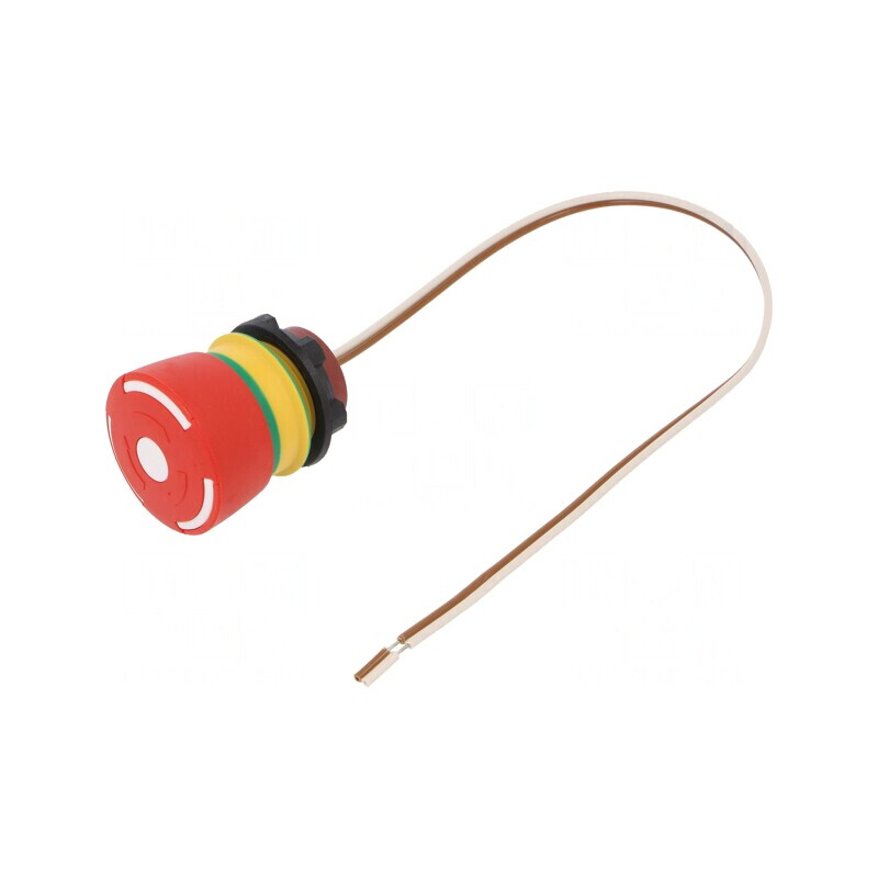 Comutator de Siguranță 22mm 2 NC Roșu IP65 | Electronic-mag.ro | Componente Electronice