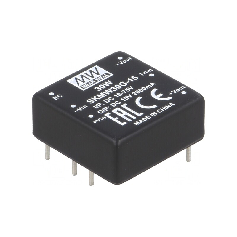 Convertor DC/DC 30W 18-75V la 15V 2000mA | Electronic-mag.ro | Componente Electronice Convertor DC/DC 30W 18-75V la 15V 2000mA | Electronic-mag.ro | Componente Electronice