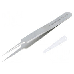 Pensetă Precizie 110mm Vârf Îngustat | Electronic-mag.ro | Componente Electronice