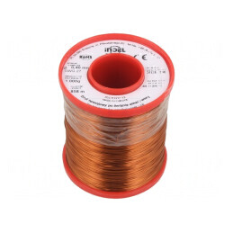 Sârmă Dublu Emailată 0,4mm 1kg Cu 65-200°C | Electronic-mag.ro | Componente Electronice