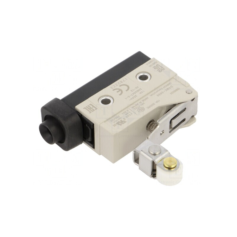 Limitator cursă manetă unghi cu rolă SPDT 10A 250VAC | Electronic-mag.ro | Componente Electronice