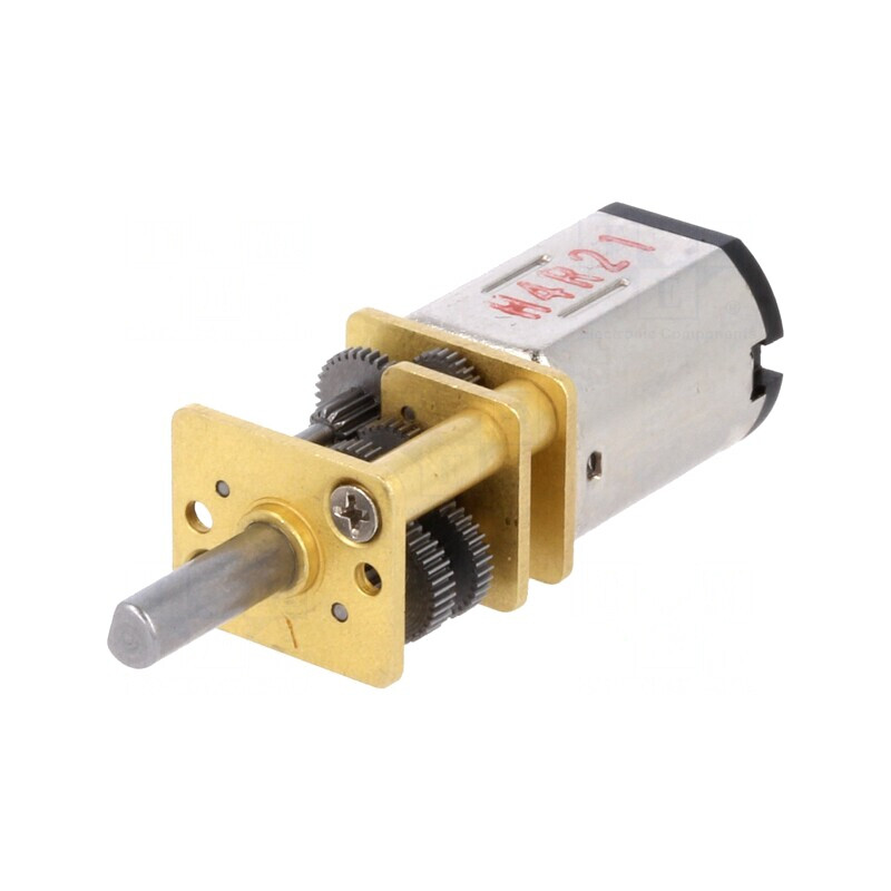 Motor DC cu Transmisie HPCB 12V Ax Crestătură D | Electronic-mag.ro | Componente Electronice