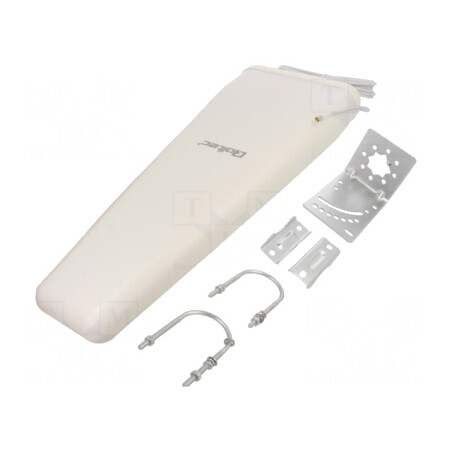 Antenă albă SMA 3m 14dBi 3300-3800MHz | Electronic-mag.ro | Componente Electronice