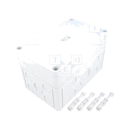 Carcasă universală gri IP66 110x180x110 mm | Electronic-mag.ro | Componente Electronice