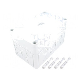 Carcasă universală gri IP66 110x180x110 mm | Electronic-mag.ro | Componente Electronice