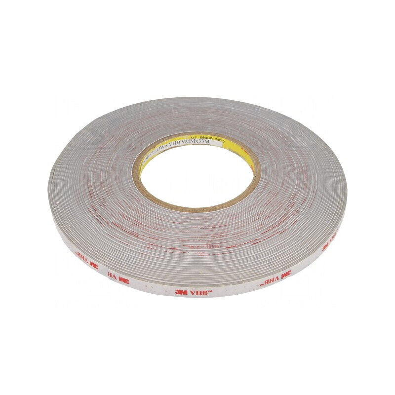 Bandă adezivă acrilică gri VHB 9mm x 33m | Electronic-mag.ro | Componente Electronice Bandă adezivă acrilică gri VHB 9mm x 33m | Electronic-mag.ro | Componente Electronice