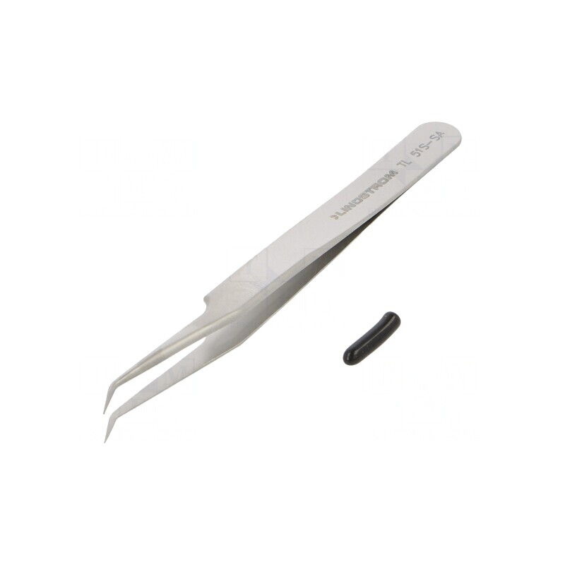 Pensetă Precizie 115mm Vârf Curbat Îngustat TL 51S-SA | Electronic-mag.ro | Componente Electronice