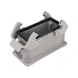 Carcasă conectori HDC Han B 16B PG21 IP65 | Electronic-mag.ro | Componente Electronice