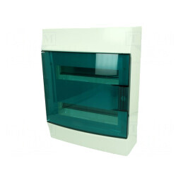 Carcasă Gri pentru Aparatură Modulară IP41 24 Moduli | Electronic-mag.ro | Componente Electronice