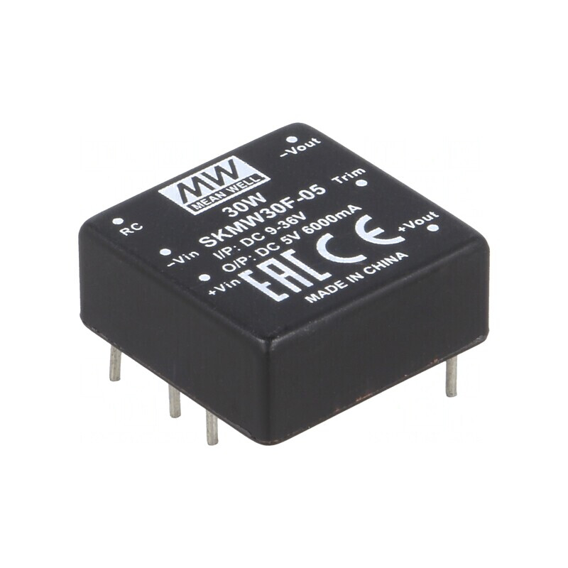 Convertor DC/DC 30W 9-36V la 5V 6000mA THT | Electronic-mag.ro | Componente Electronice Convertor DC/DC 30W 9-36V la 5V 6000mA THT | Electronic-mag.ro | Componente Electronice