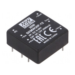 Convertor DC/DC 30W 9-36V La 12V 2500mA | Electronic-mag.ro | Componente Electronice