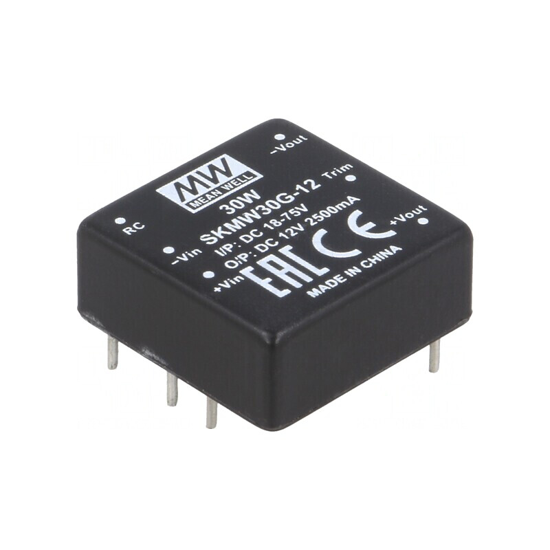 Convertor DC/DC 30W 18-75V la 12V 2500mA | Electronic-mag.ro | Componente Electronice Convertor DC/DC 30W 18-75V la 12V 2500mA | Electronic-mag.ro | Componente Electronice