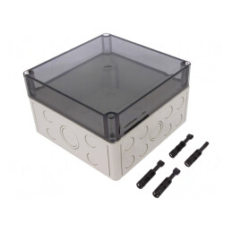 Carcasă Universală Polistiren 180x182x110mm | Electronic-mag.ro | Componente Electronice