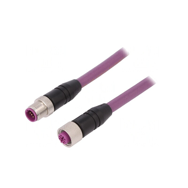 Cablu de Conectare PIN 5 3m IP67 50VAC 4A | Electronic-mag.ro | Componente Electronice