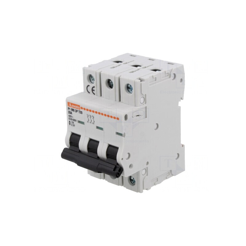Întrerupător Tarifar 3 Poli 20A | Electronic-mag.ro | Componente Electronice