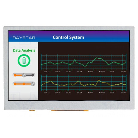 Ecran TFT 4,3" LED 480x272 RGB | Electronic-mag.ro | Componente Electronice
