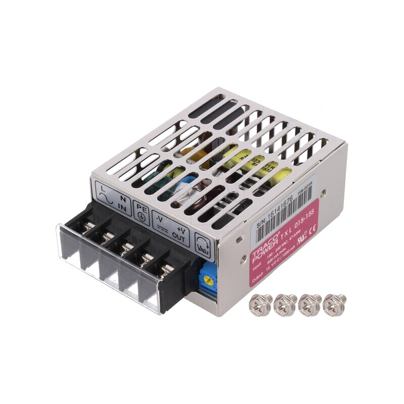 Alimentator Pulsatoriu Modular 15W 15VDC 1A | Electronic-mag.ro | Componente Electronice