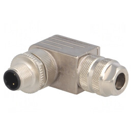Mufă M12 PIN 2 tată Profibus pe cablu IP67 4A | Electronic-mag.ro | Componente Electronice