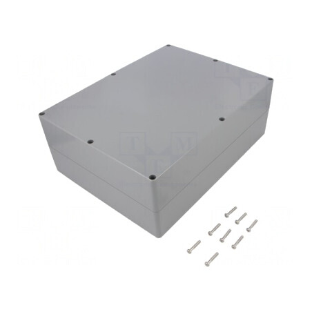 Carcasă Universală ABS Gri Deschis 230x300x111mm | Electronic-mag.ro | Componente Electronice