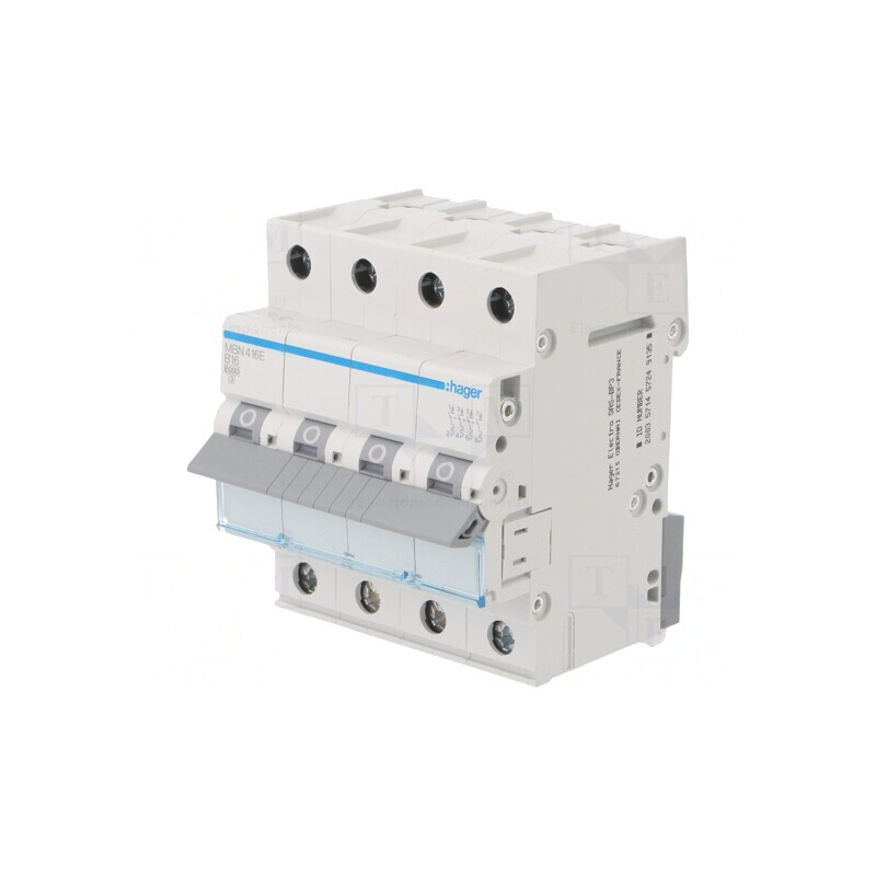Întrerupător Supracurent 16A 4 Poli 230/400VAC | Electronic-mag.ro | Componente Electronice Întrerupător Supracurent 16A 4 Poli 230/400VAC | Electronic-mag.ro | Componente Electronice