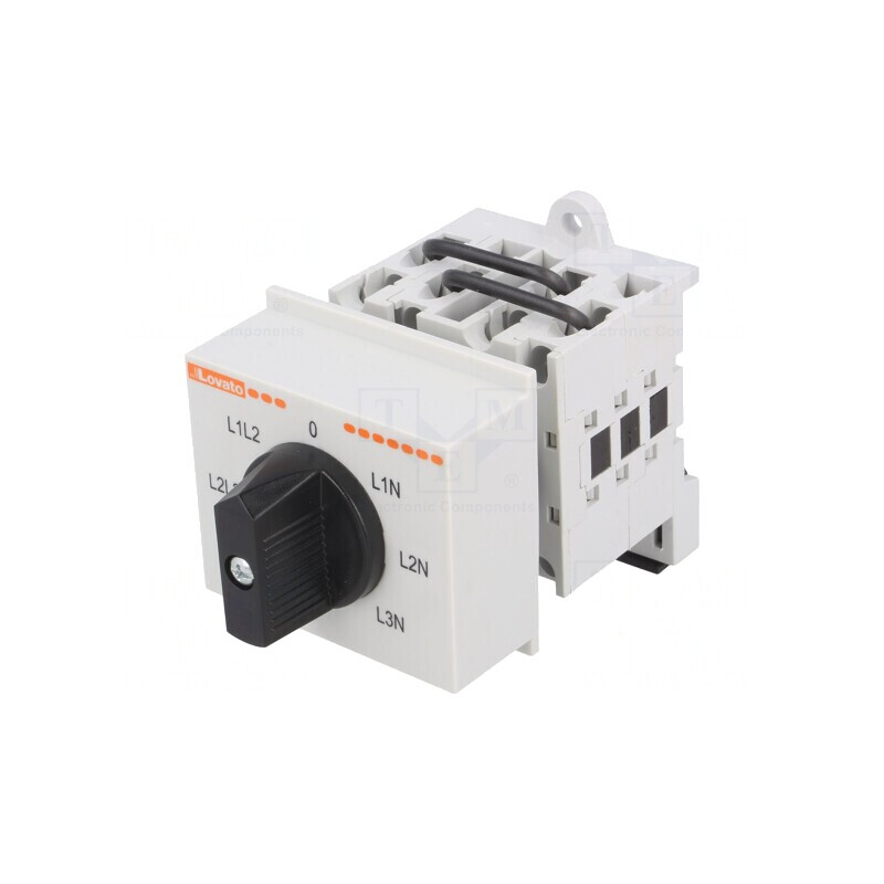 Comutator cu Came pentru Voltmetre 16A 7 Poz. | Electronic-mag.ro | Componente Electronice