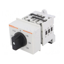 Comutator cu Came pentru Voltmetre 16A 7 Poz. | Electronic-mag.ro | Componente Electronice