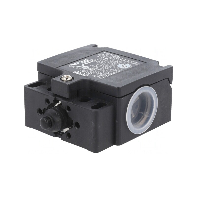 Limitator cursă bolţ Ø6mm NO NC 10A 240VAC 250VDC D4N-8131 | Electronic-mag.ro | Componente Electronice