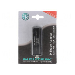 Adaptor XLRF la Phono 1:1 NA2F-D2B-TX | Electronic-mag.ro | Componente Electronice