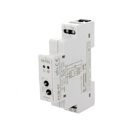 Timer Electric Programabil SPDT 250VAC 16A 230VAC IP20 PCM-03 | Electronic-mag.ro | Componente Electronice
