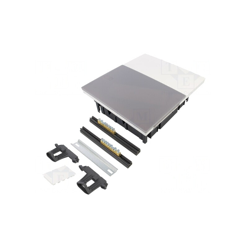 Carcasă Aparatură Modulară IP40 Albă în Perete | Electronic-mag.ro | Componente Electronice
