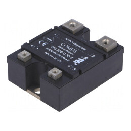 Releu Semiconductor 50A 1-Fazat 24-280VAC | Electronic-mag.ro | Componente Electronice