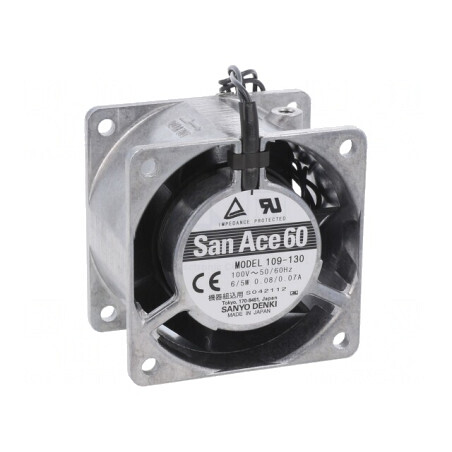 Ventilator axial AC 60x60x38mm 100VAC | Electronic-mag.ro | Componente Electronice