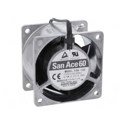 Ventilator AC axial 60x60x38mm 115VAC | Electronic-mag.ro | Componente Electronice