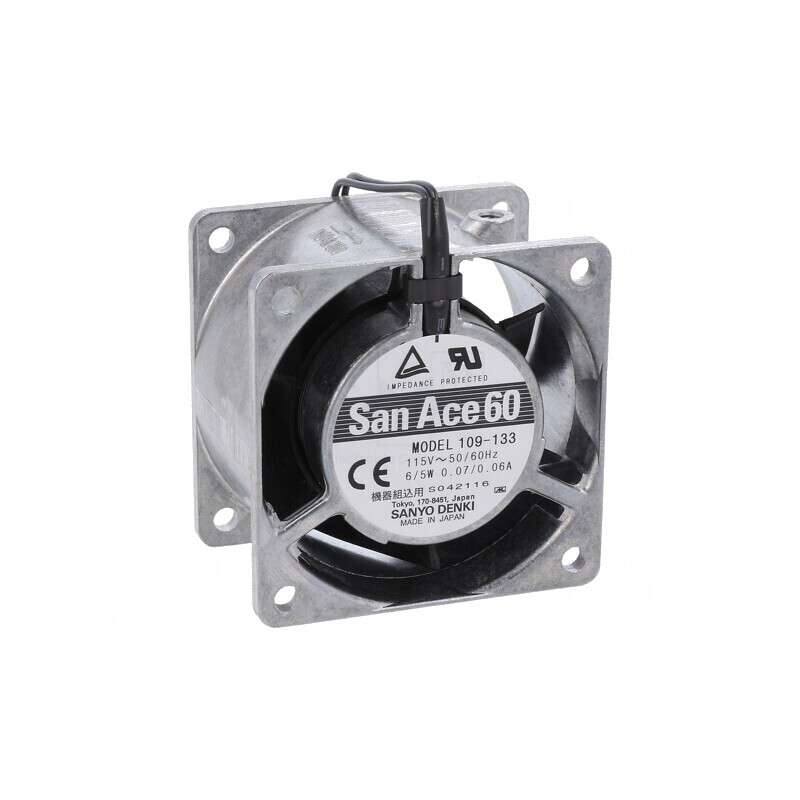 Ventilator AC axial 60x60x38mm 115VAC | Electronic-mag.ro | Componente Electronice