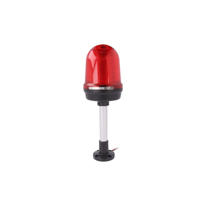 Semnalizator Luminos Lumina Flash Rosu IP65 | Electronic-mag.ro | Componente Electronice
