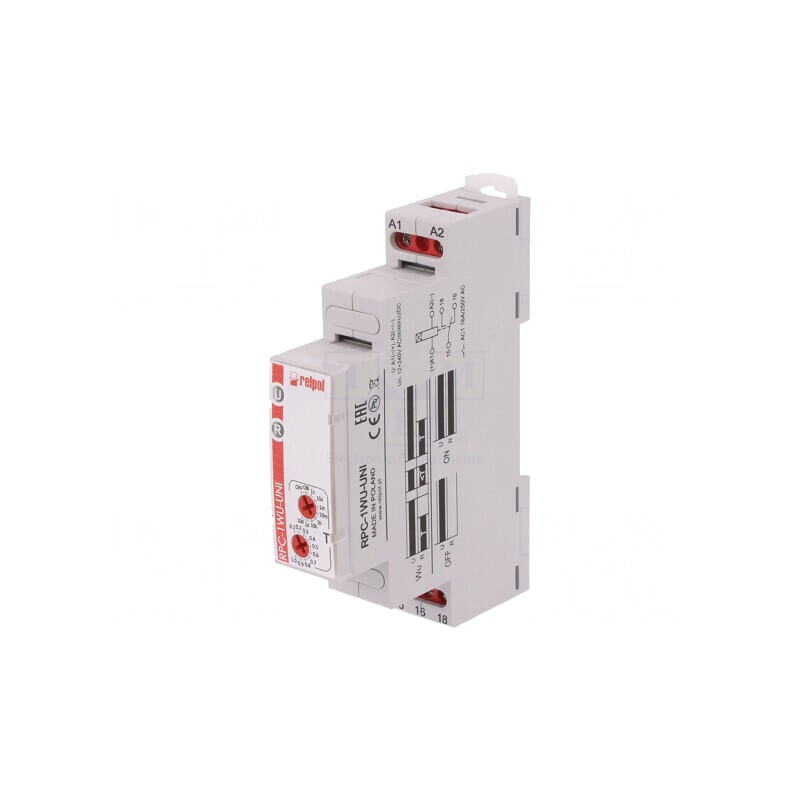 Timer Programabil 1s-10zile SPDT 250VAC/16A 24VDC/16A 12-240VAC | Electronic-mag.ro | Componente Electronice